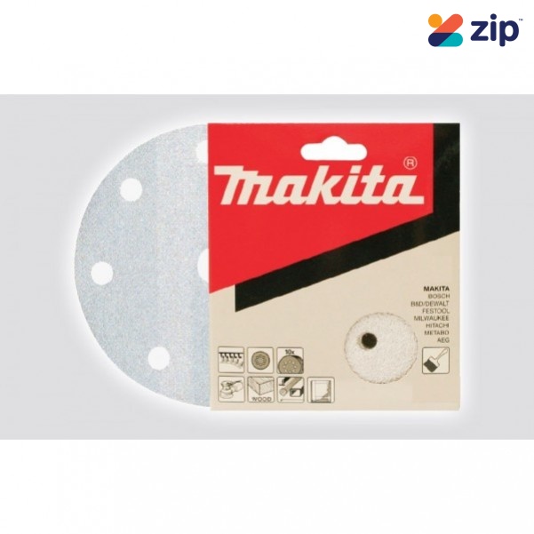 Makita P-33423 - 125mm 400 Grit Abrasive Discs (Pack of 10)